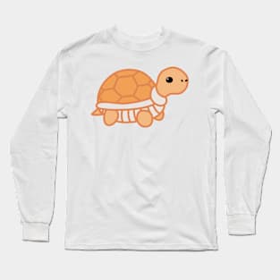 Turtle (Orange) Long Sleeve T-Shirt